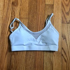 Tilyoucollapse white mesh bra